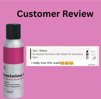 Feminine Wash with Boric acid & Probiotics